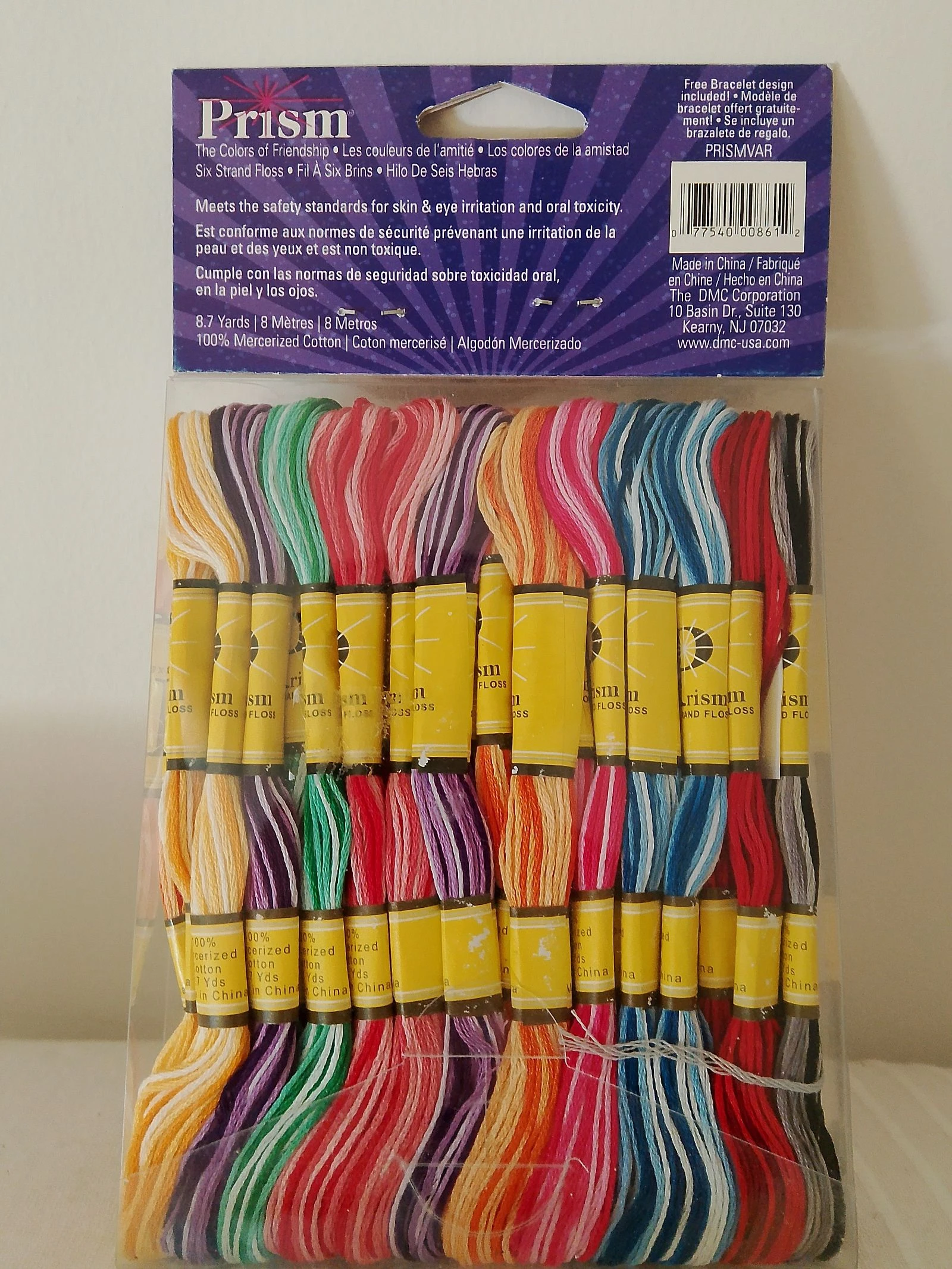 Nieuwe lot van 36 borduurgarens onder blisterverpakking voor canvas of Braziliaanse armbanden – photo 2